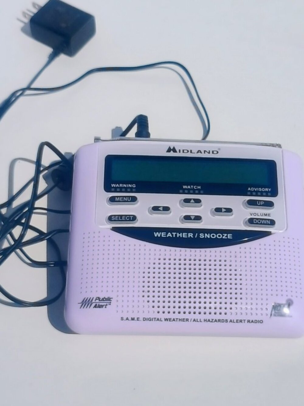 Midland - WR120EZ - NOAA Emergency Weather Alert Radio -H3